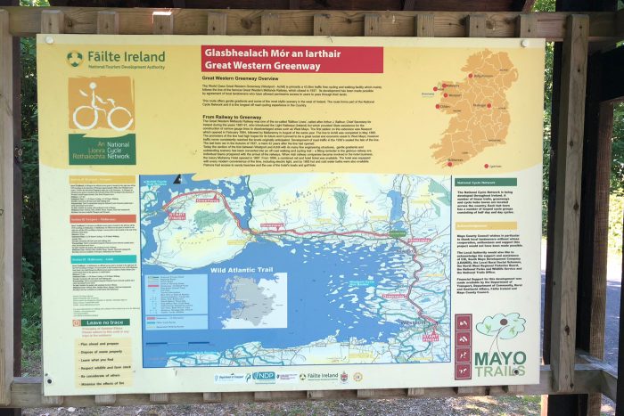 Great Western Greenway in Ireland