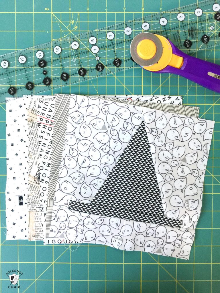 Halloween Haberdashery Quilt Along: Cutting TIps