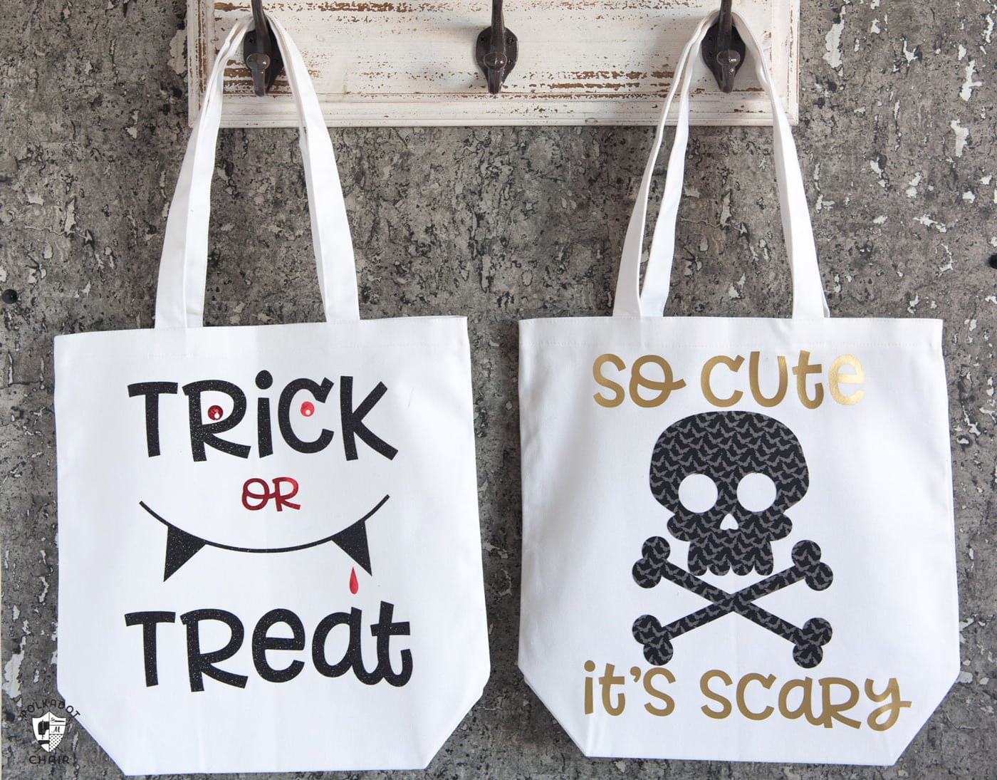 How to Make Trick or Treat Bags and Free Cricut Halloween SVG Files
