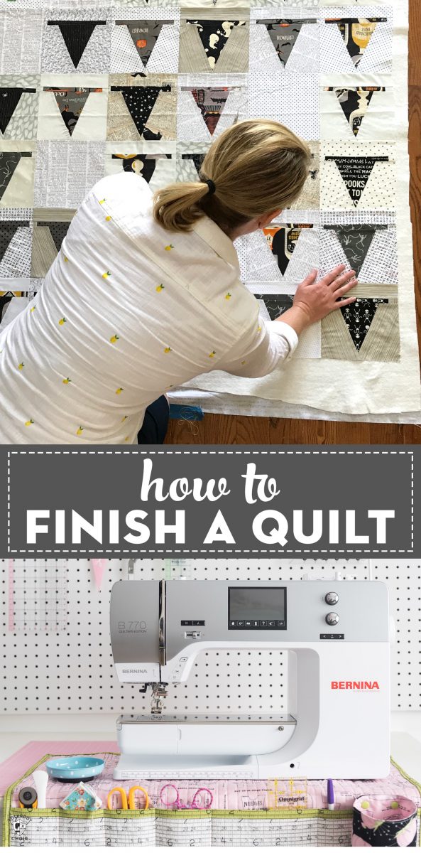 finishing a quilt