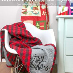 Simple Cheater Christmas Quilt