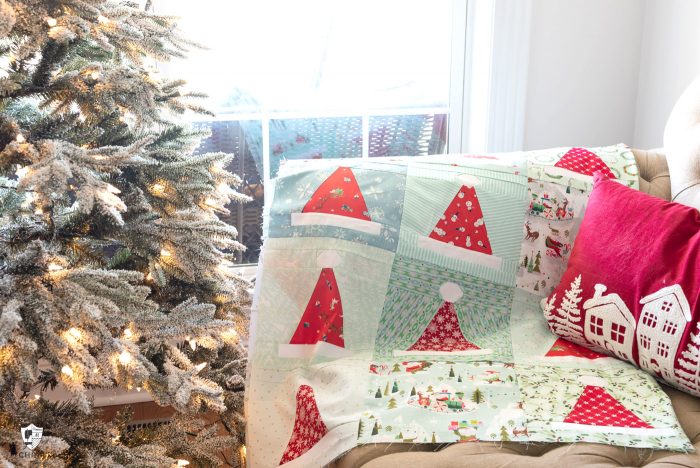 Santa's Hat Shop Christmas Quilt Pattern