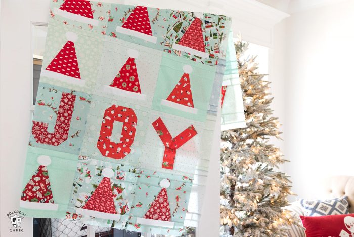 Santa's Hat Shop Christmas Quilt Pattern