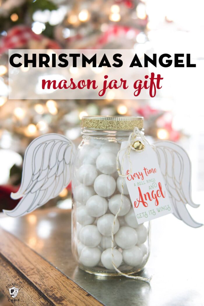 Angel Mason Jar gift idea