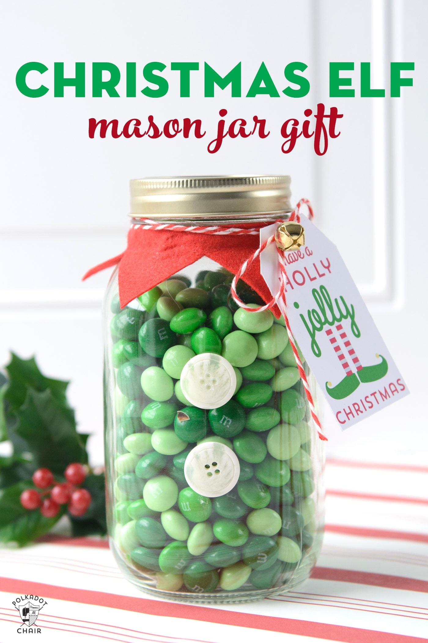 DIY Elf Mason Jars & Cute Christmas Gifts