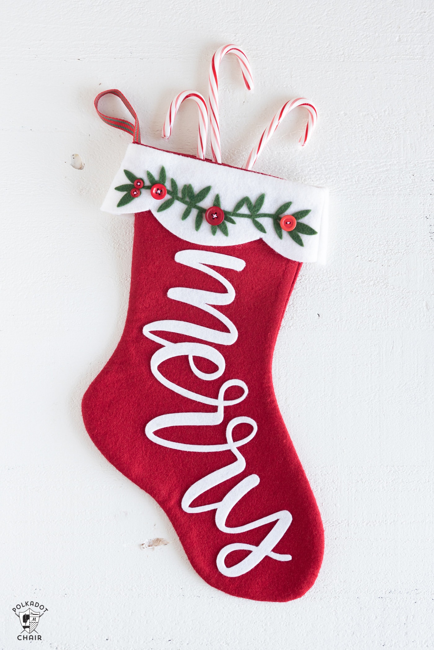 christmas stocking pattern for Cricut Maker