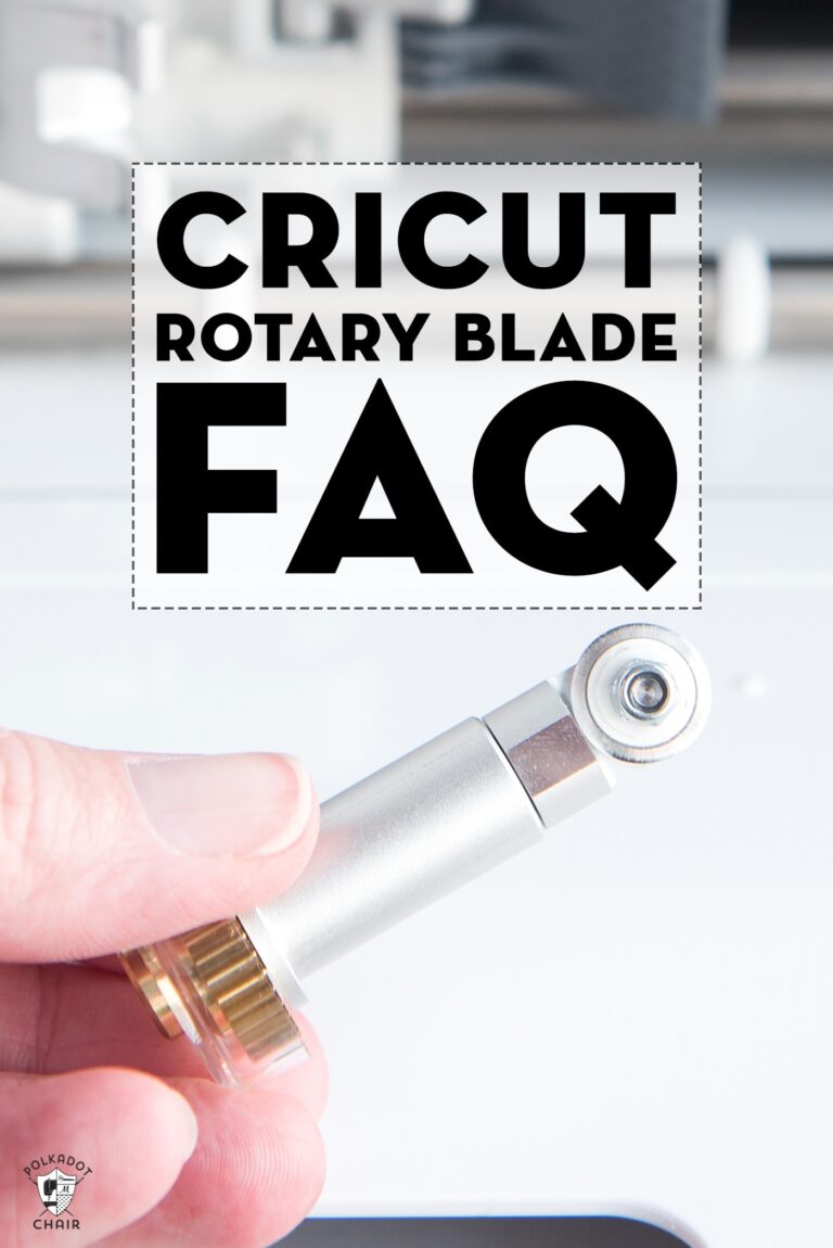 Answers to your Frequently Asked Questions about the Cricut Maker Rotary Blade