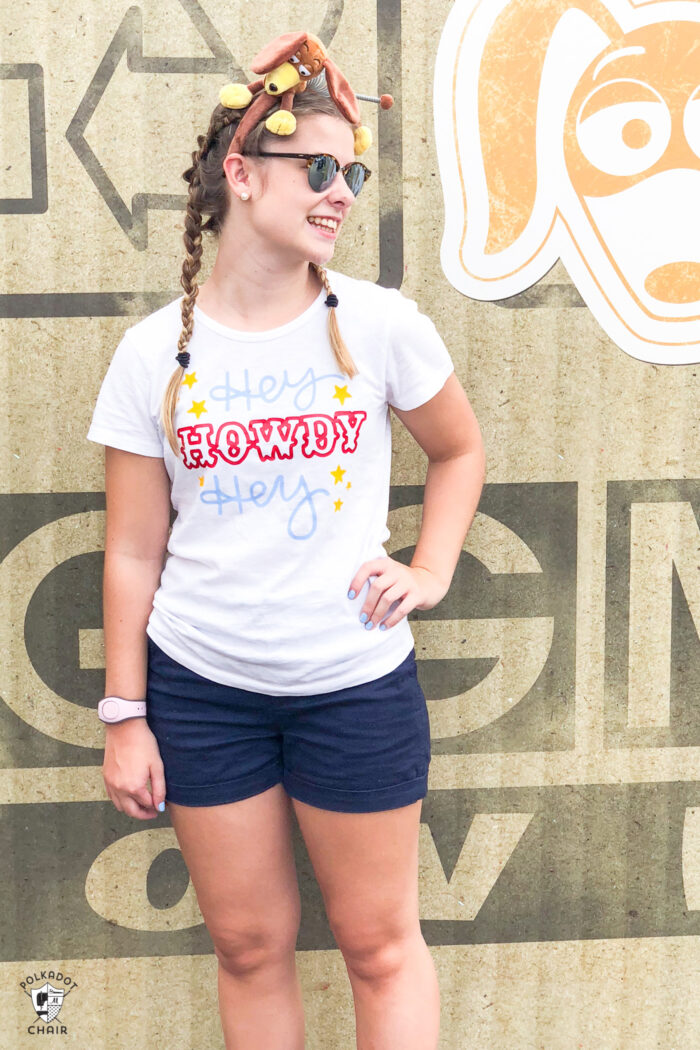 Toy Story inspired DIY Disney t shirt