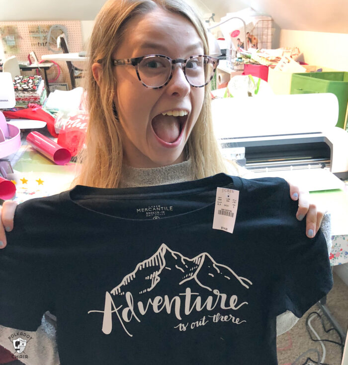 Adventure is out there DIY Disney t-shirt