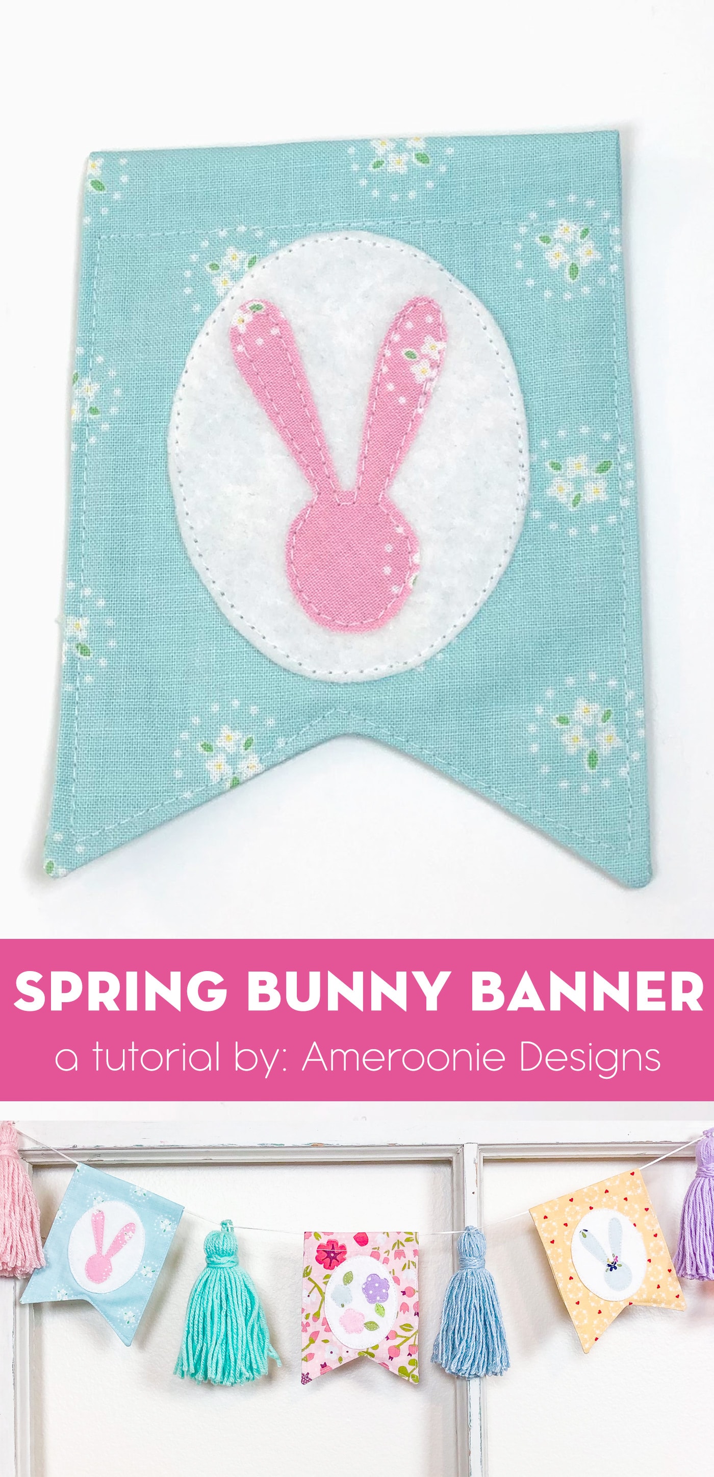 Easter Bunny Banner Tutorial