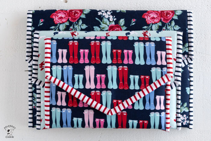 padded tablet case sewing pattern
