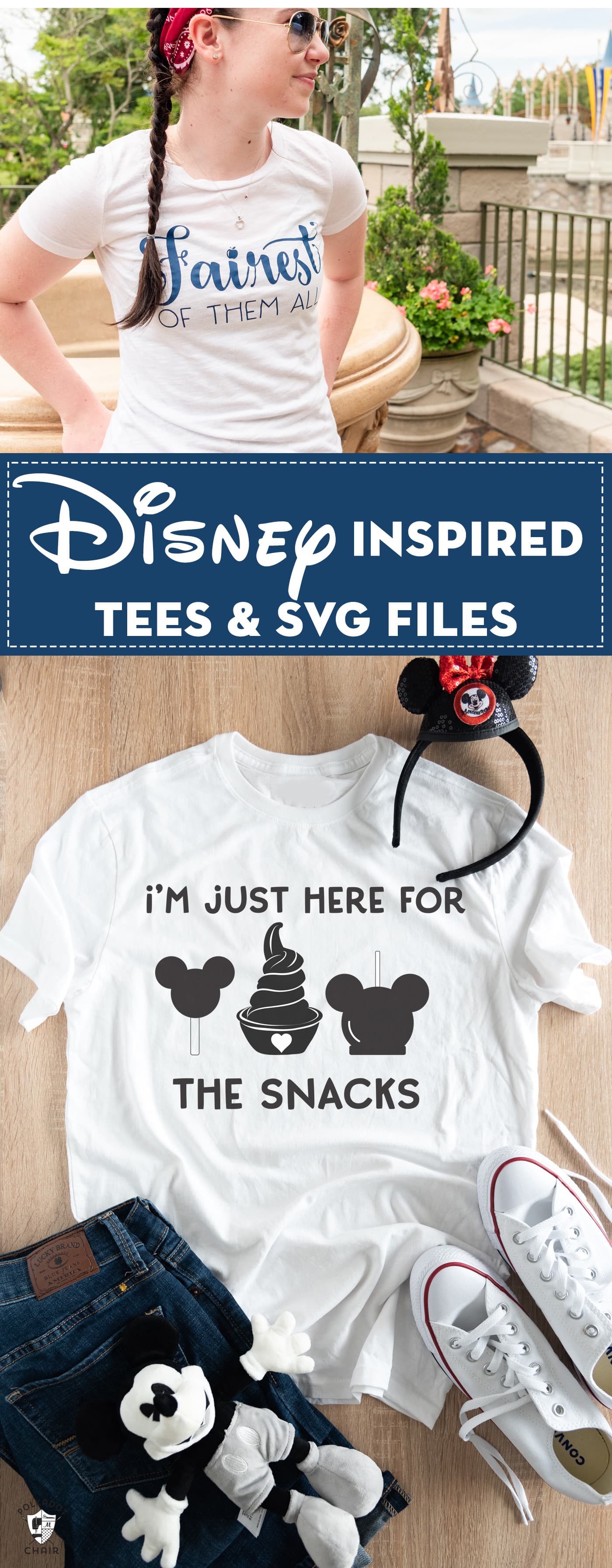 How to Make Disney Shirts & Free Cricut SVG Files  The Polka Dot Chair