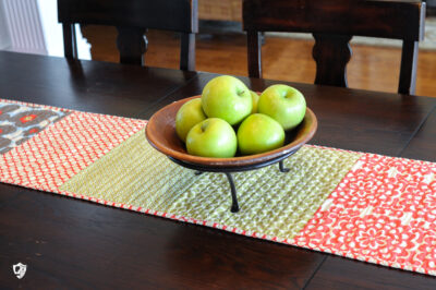 Fat quarter table runner