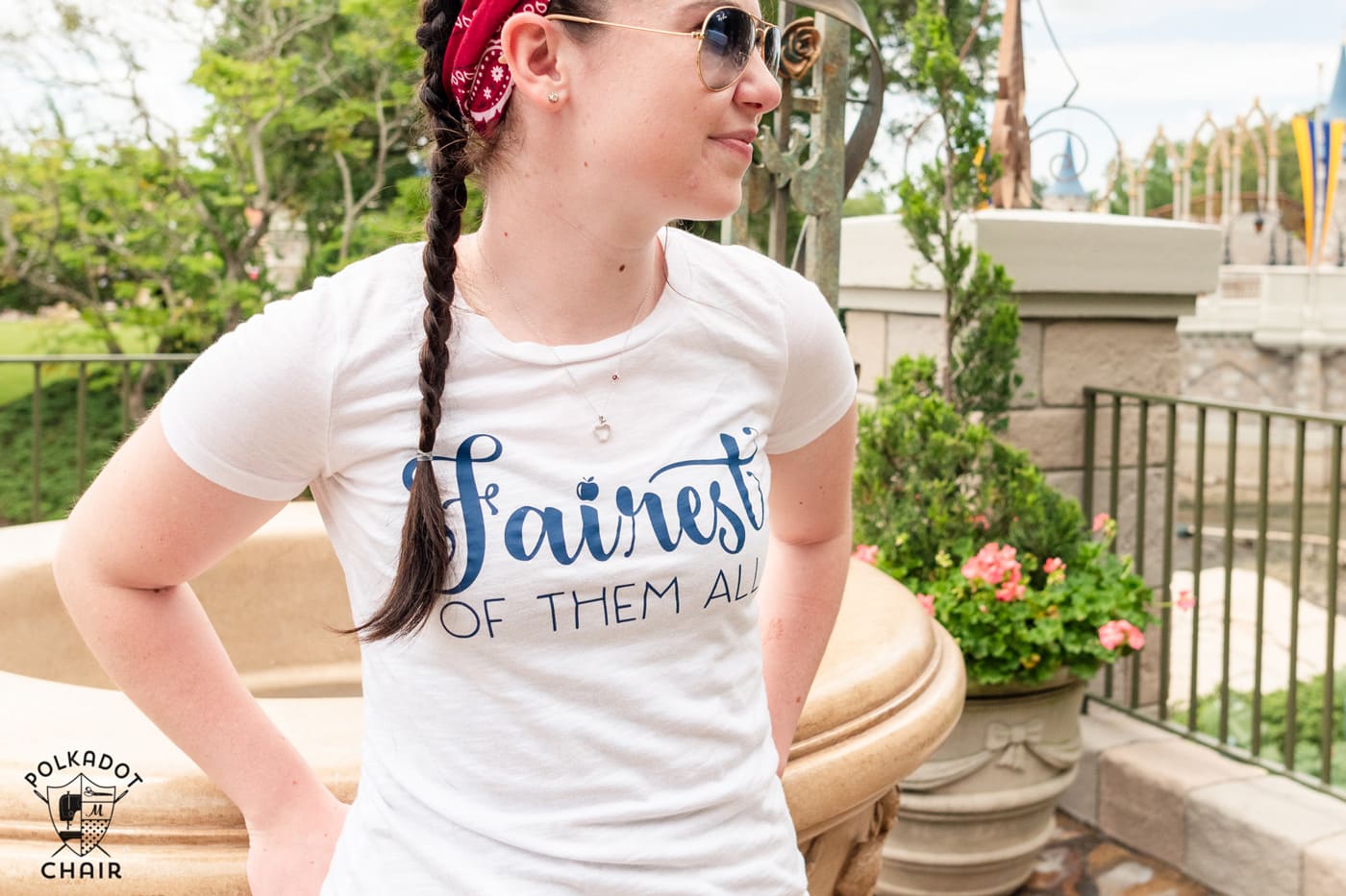 How To Make Disney Shirts & Free Cricut Svg Files - The Polka Dot Chair