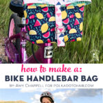 DIY Bike Handlebar Bag