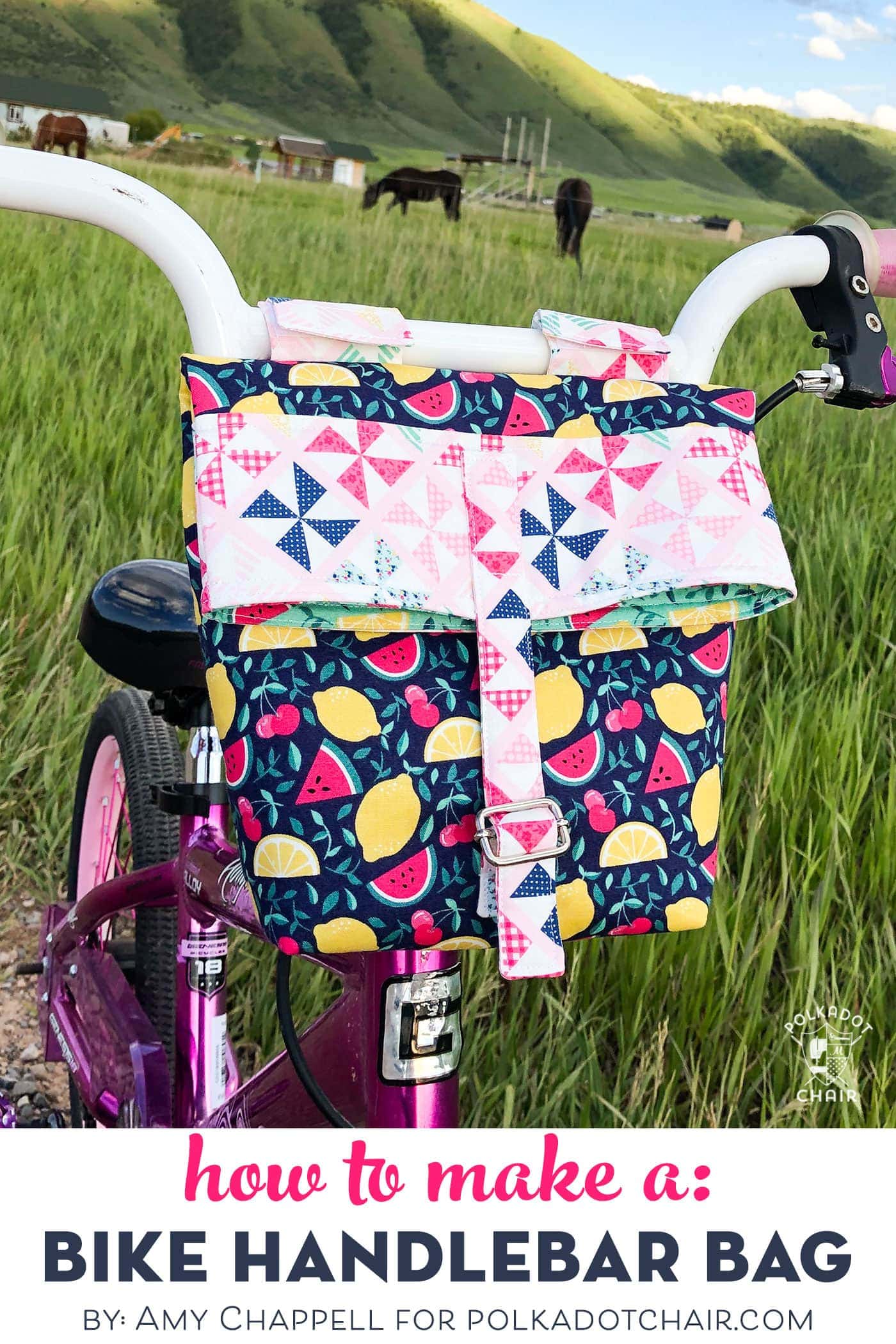 DIY Bike Handlebar Bag Pattern