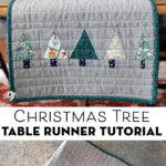 Liberty of London Christmas Table Runner on table