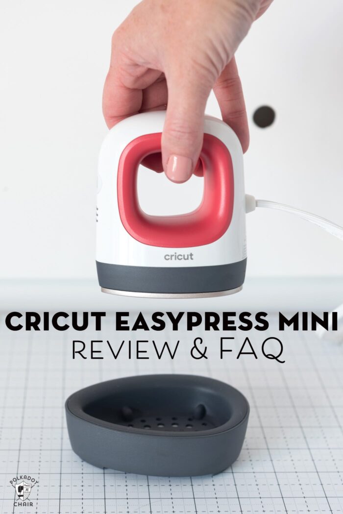 Cricut EasyPress Guide & EasyPress Mini Review - The Polka Dot Chair