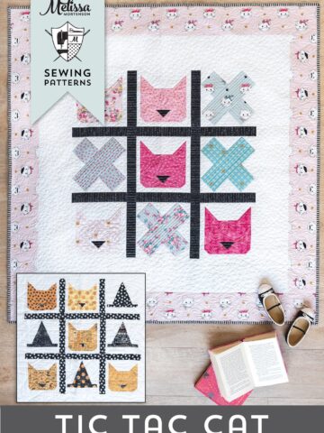 New Applique and Pieced Quilt Pattern ZINNIA ZEBRA 2 Projects