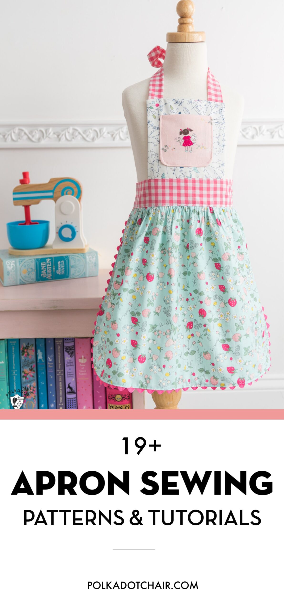 She Makes The Cutest Apron With A Criss Cross Back, But Not To Wear In The  Kitchen!