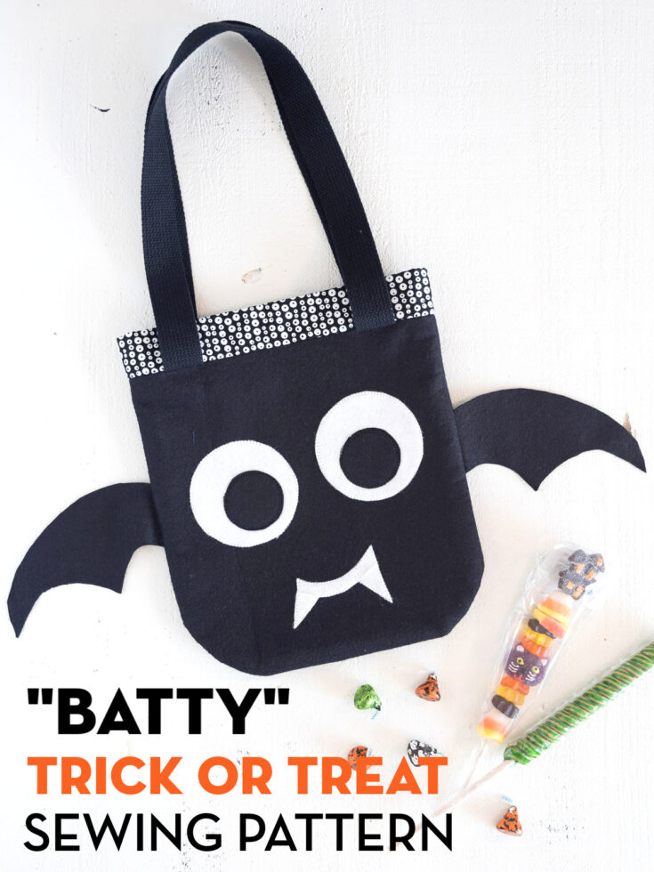 13+ Cute DIY Trick or Treat Bags Polka Dot Chair