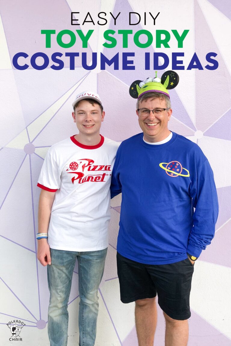 Simple DIY Toy Story Costume Ideas & SVG Files