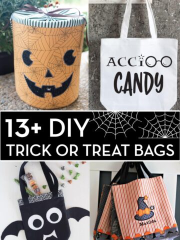 DIY Trick or Treat Bag Collage Image