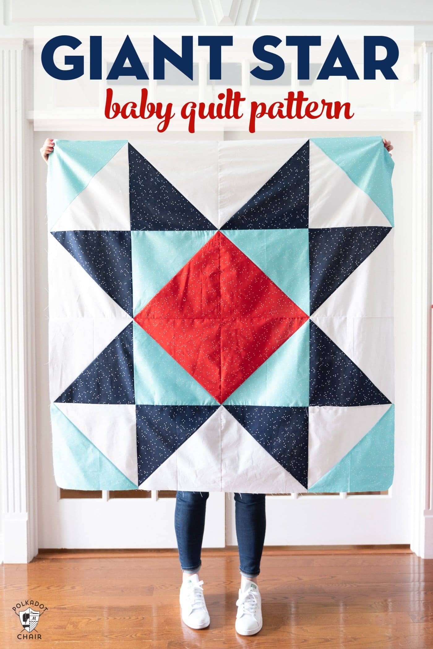 Giant Star Baby Quilt Pattern