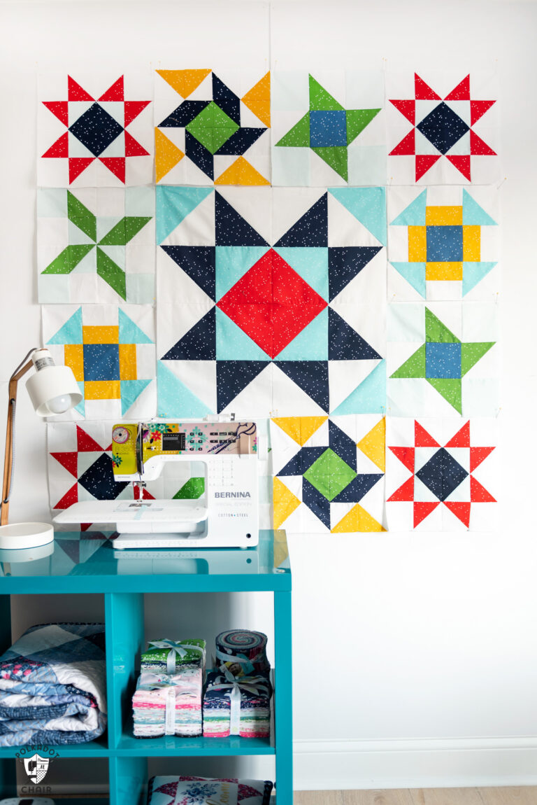 20+ Modern Baby Quilt Patterns - The Polka Dot Chair