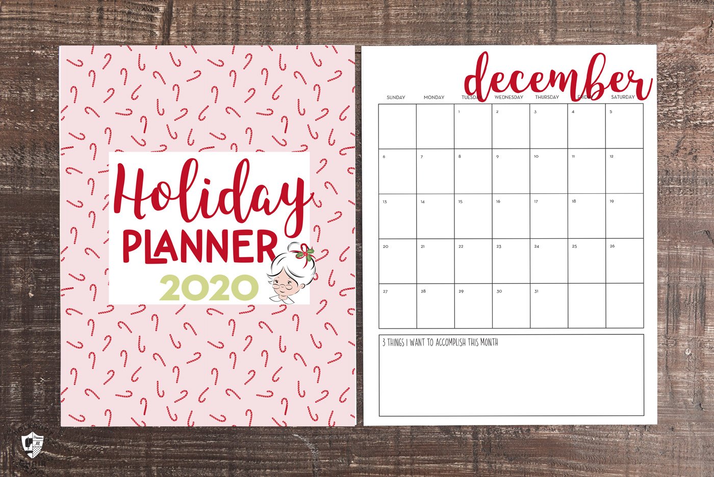 Get Organized with Our 2023 Printable Christmas Planner! | Polka Dot Chair