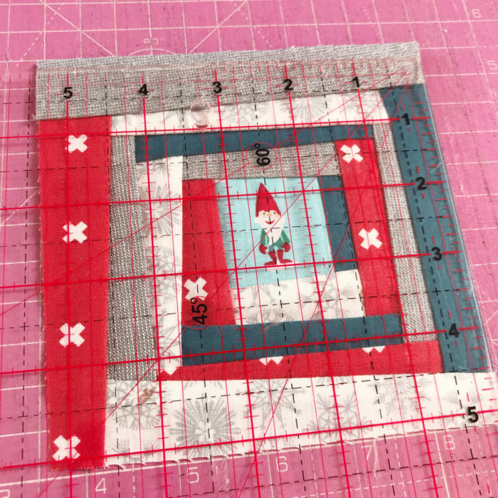 squaring up improv quilt block