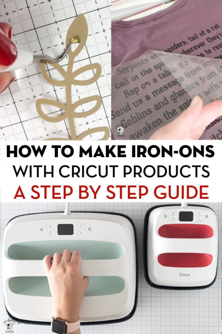 How to use Iron-On Vinyl & the Cricut EasyPress