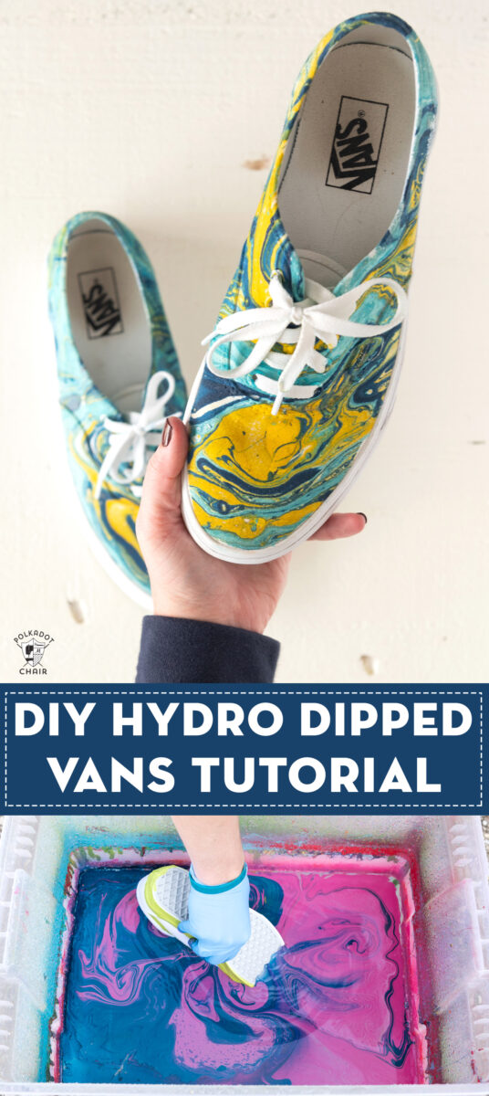 hydro dip custom shoes