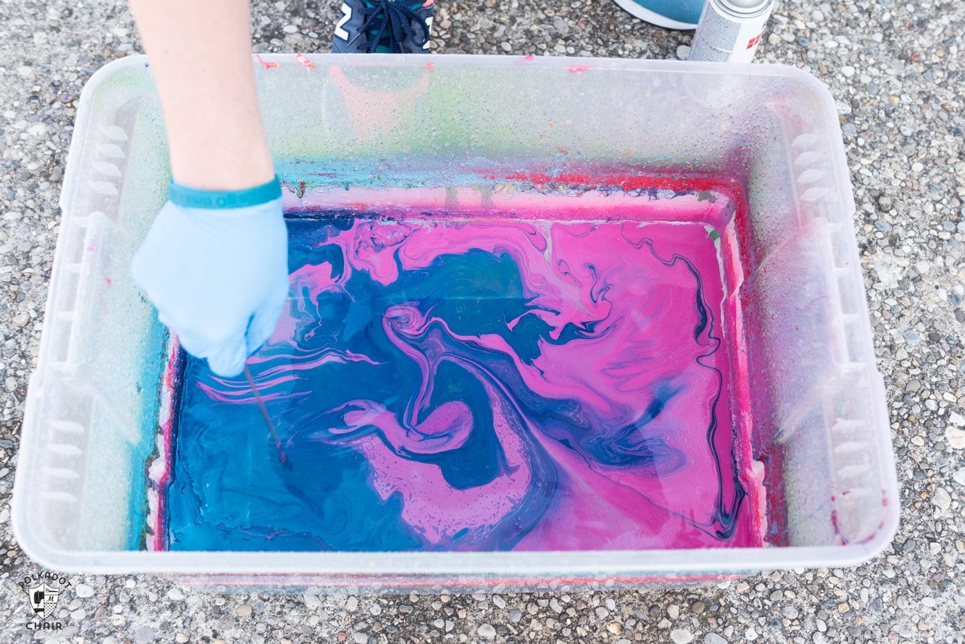 hydro dipping canvas shoes