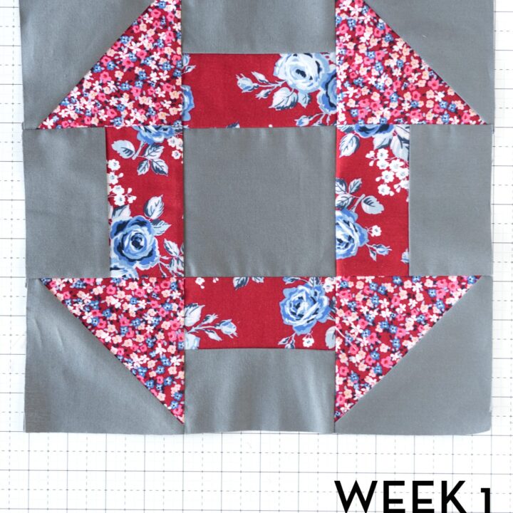 How to Make a Churn Dash Quilt Block | Polka Dot Chair