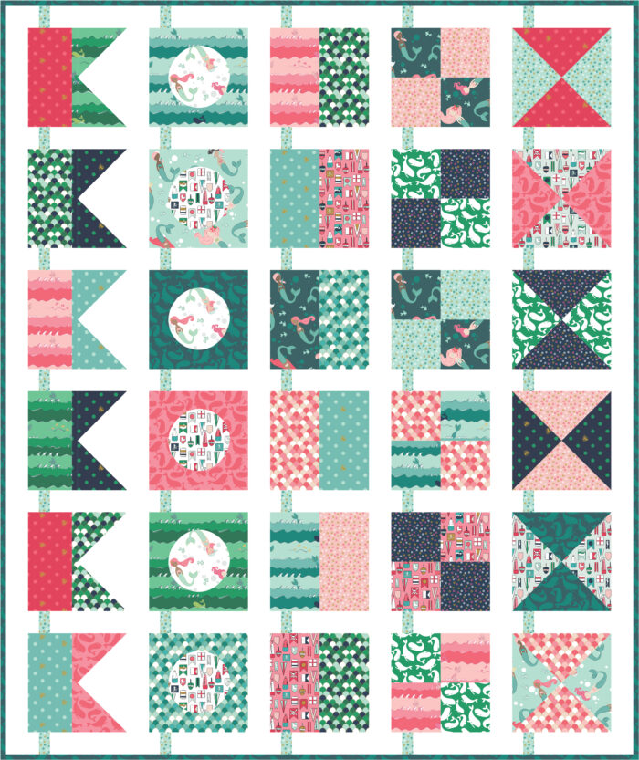 sketch of a quilt pattern