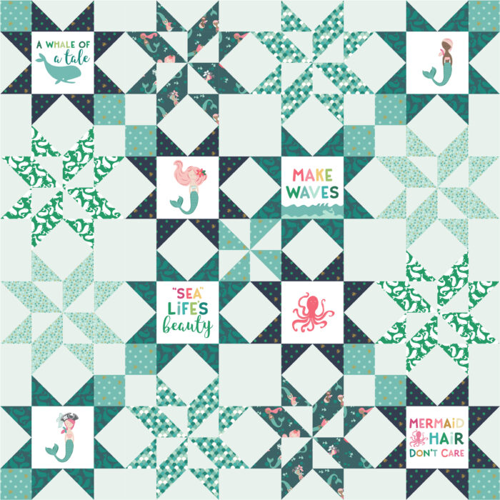 sketch of a quilt pattern