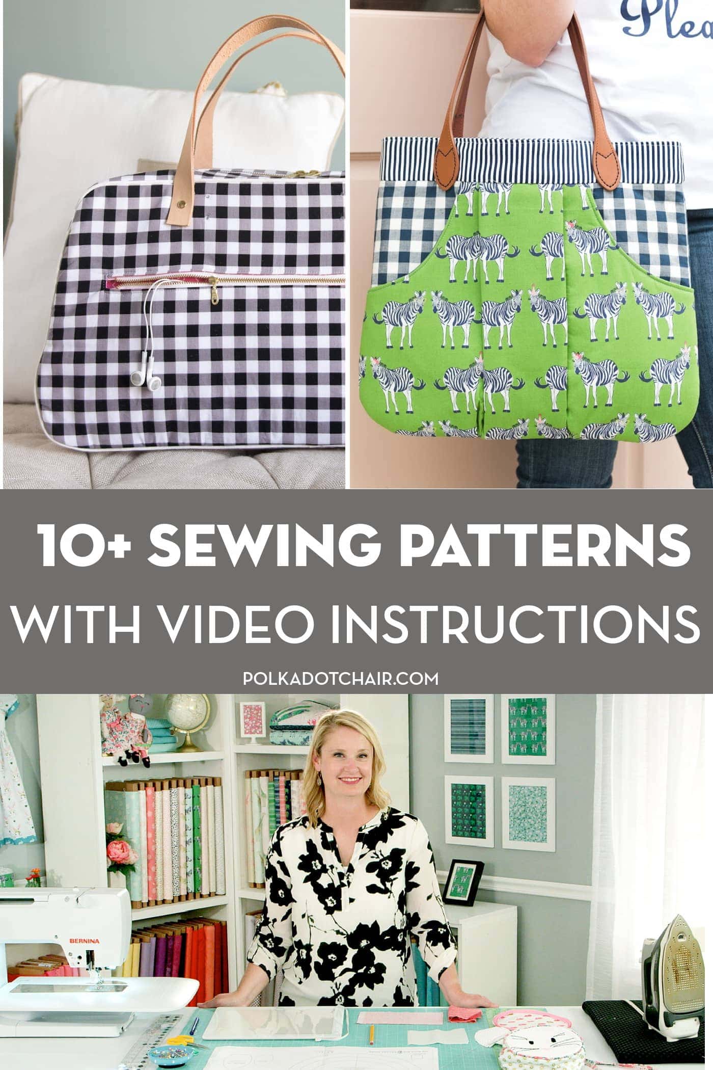 Easy to Make Sewing Patterns with Video Instructions
