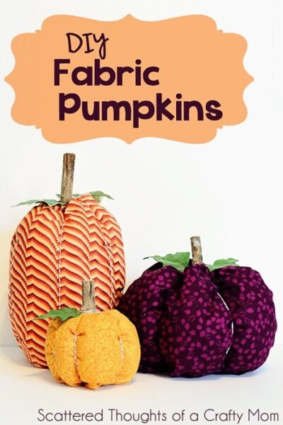 12 Fabric Pumpkin Sewing Patterns - The Polka Dot Chair