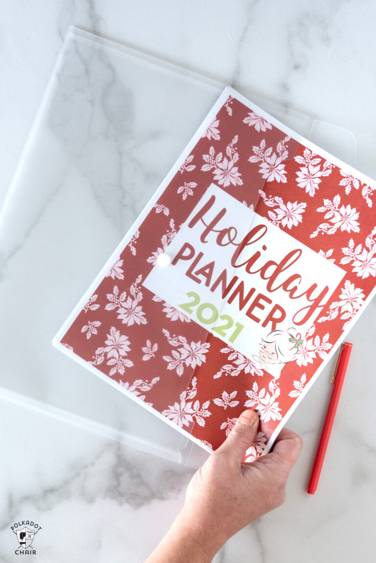 Get Organized with Our 2023 Printable Christmas Planner! | Polka Dot Chair