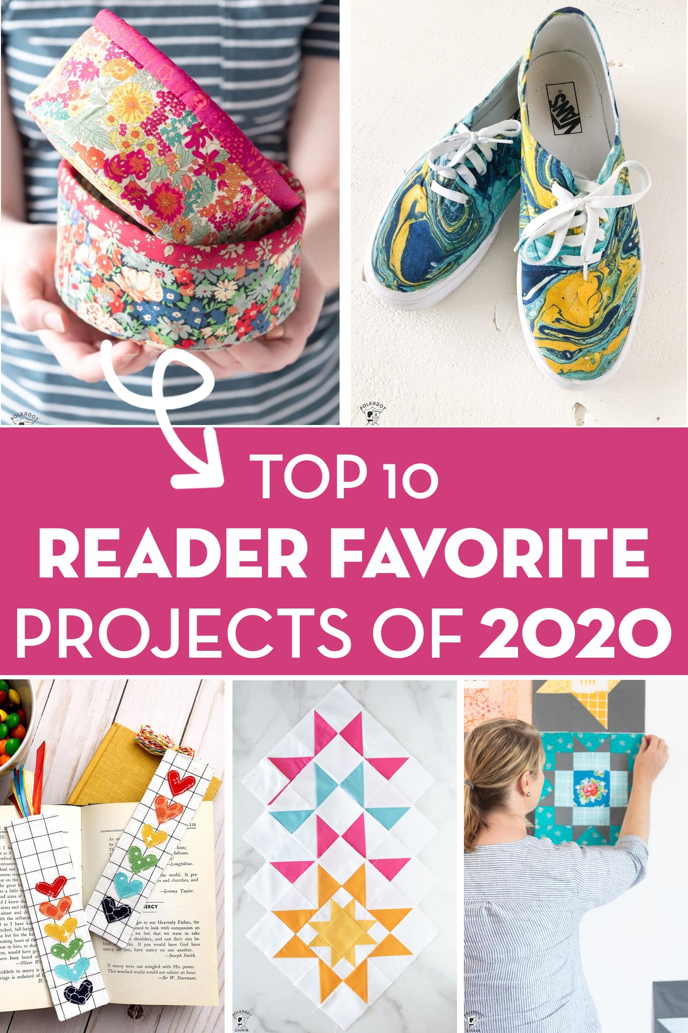 Polka Dot Chair Top 10 Blog Posts & Projects from 2020