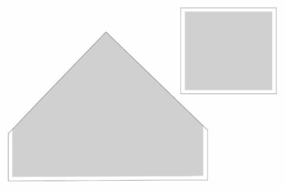 black and white illustration of construction steps of toy storage bag.