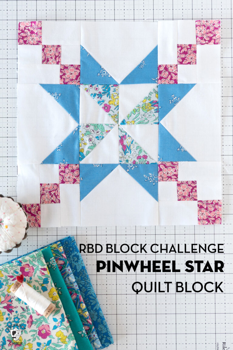 2021 RBD Block Challenge; Block 1, Pinwheel Star Block