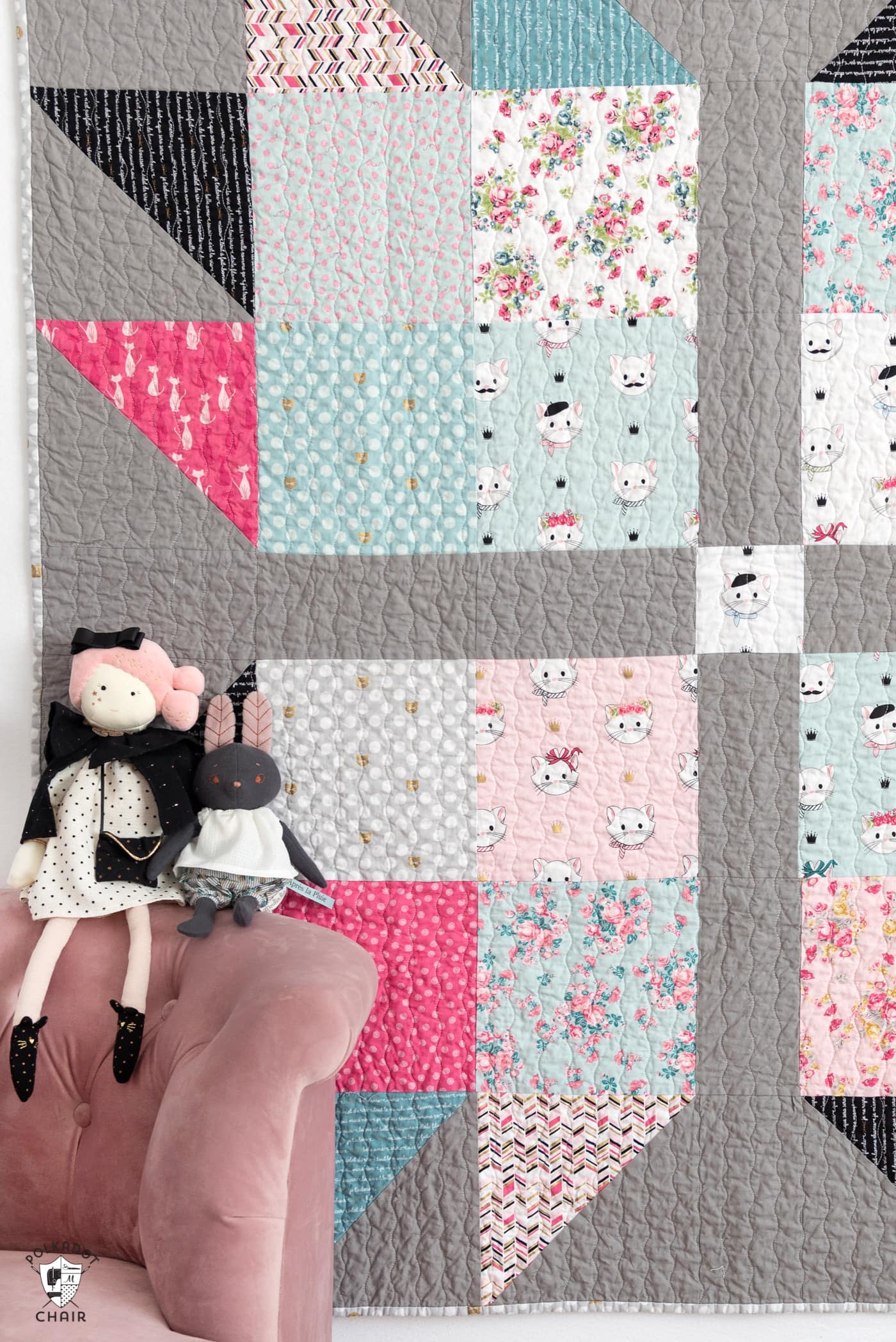 Ten Quilts from Layer Cake 10 Inch Squares Free Pattern Quilt Tutorial 