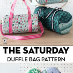 Easy Duffle Bag - sewing pattern – sweetcinnamonroses