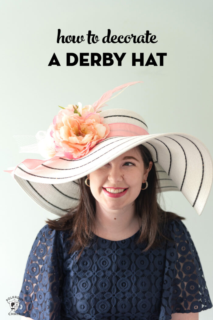 How to Make Your Own Derby Hat - The Polka Dot Chair