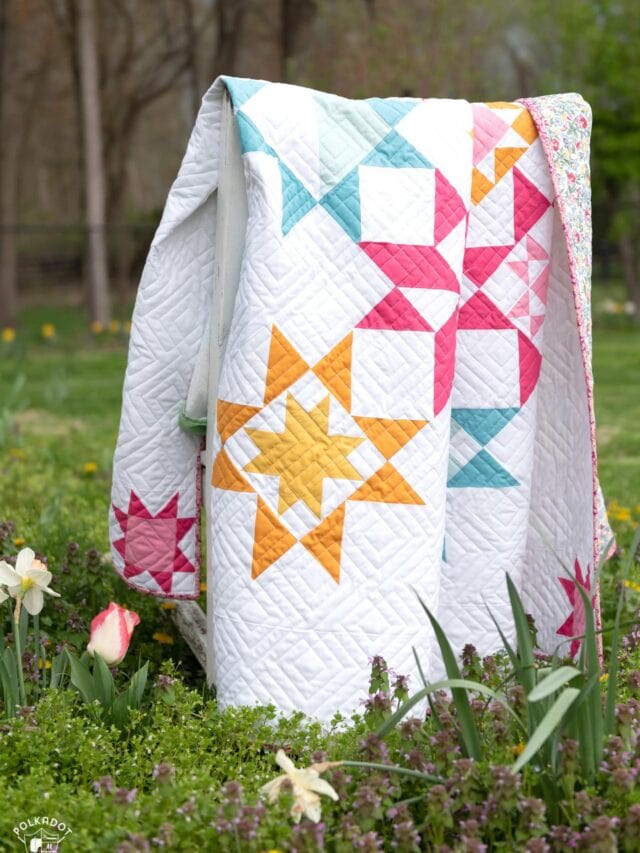 15+ Quilted Table Runner Patterns Perfect for Spring Story - The Polka ...