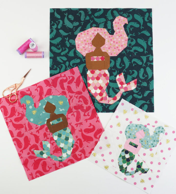 25+ Mermaid Sewing Patterns, Quilt Projects & Ideas Polka Dot Chair