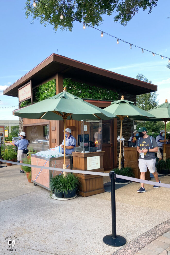 outdoor Kitchen at Epcot Flower & Garden