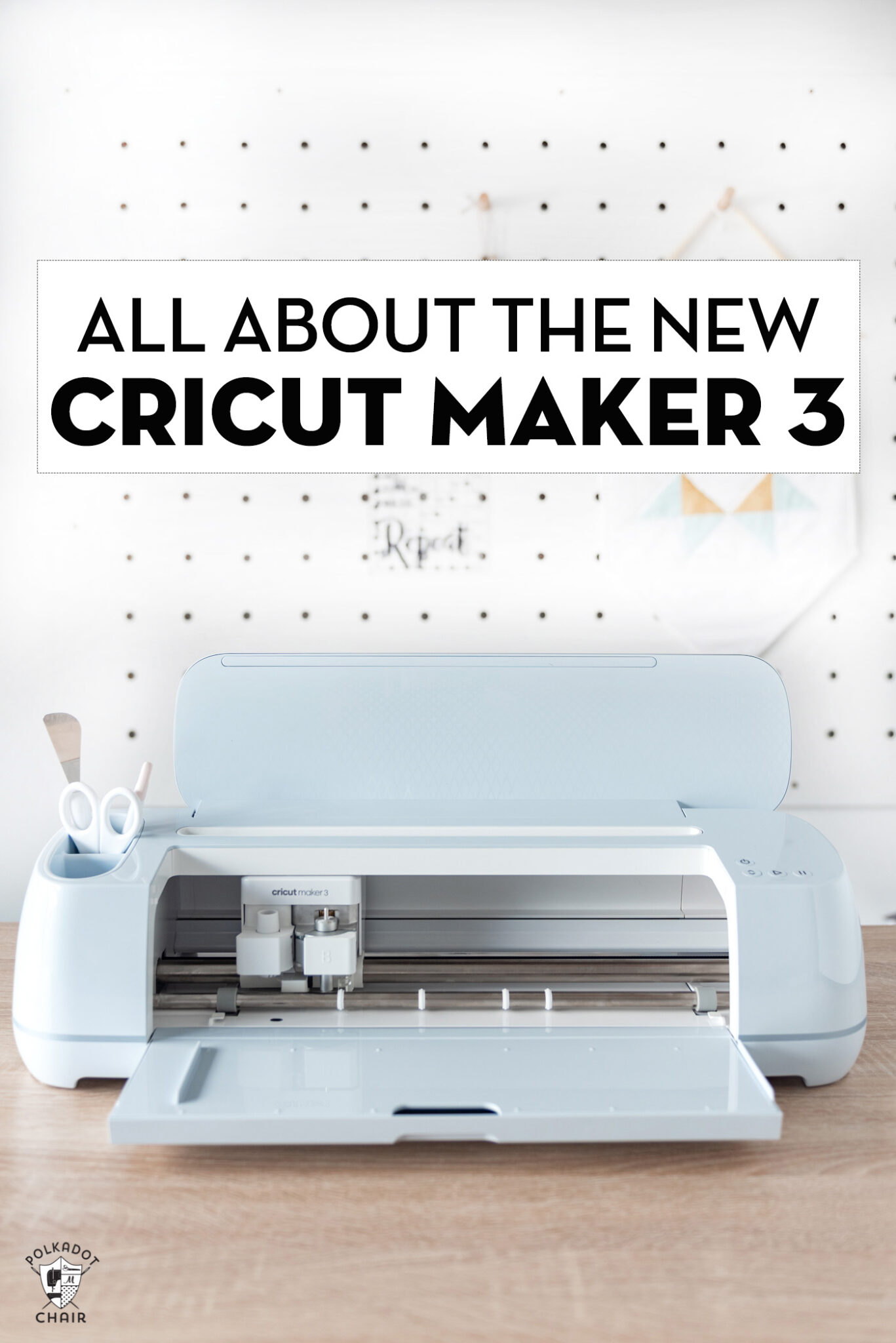 All About the NEW Cricut Maker 3 Machine with Review Polka Dot Chair